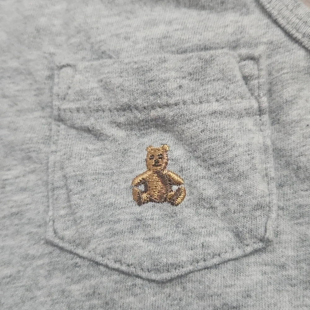 Baby GAP Gray Teddy Bear Tank Top for Kids